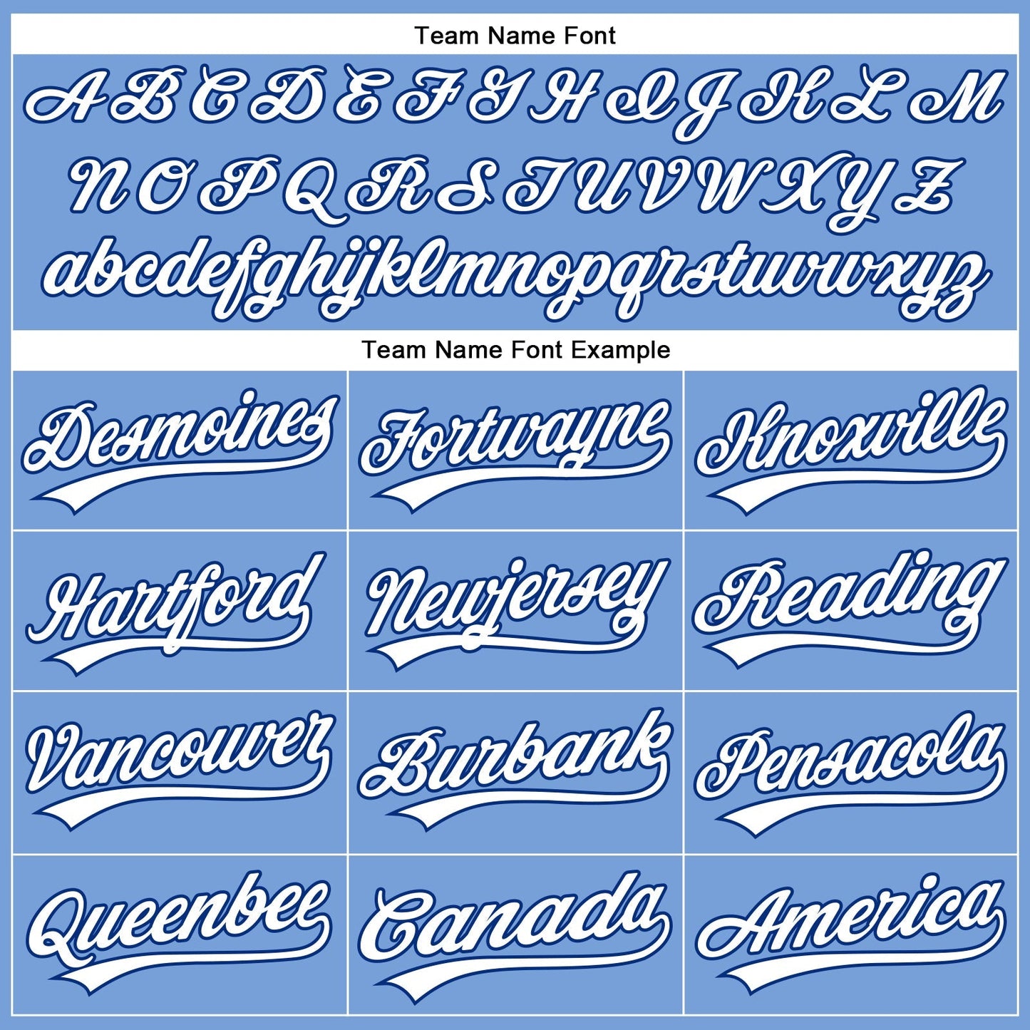Custom Powder Blue White-Royal Authentic Baseball Jersey baseball jersey product view 4