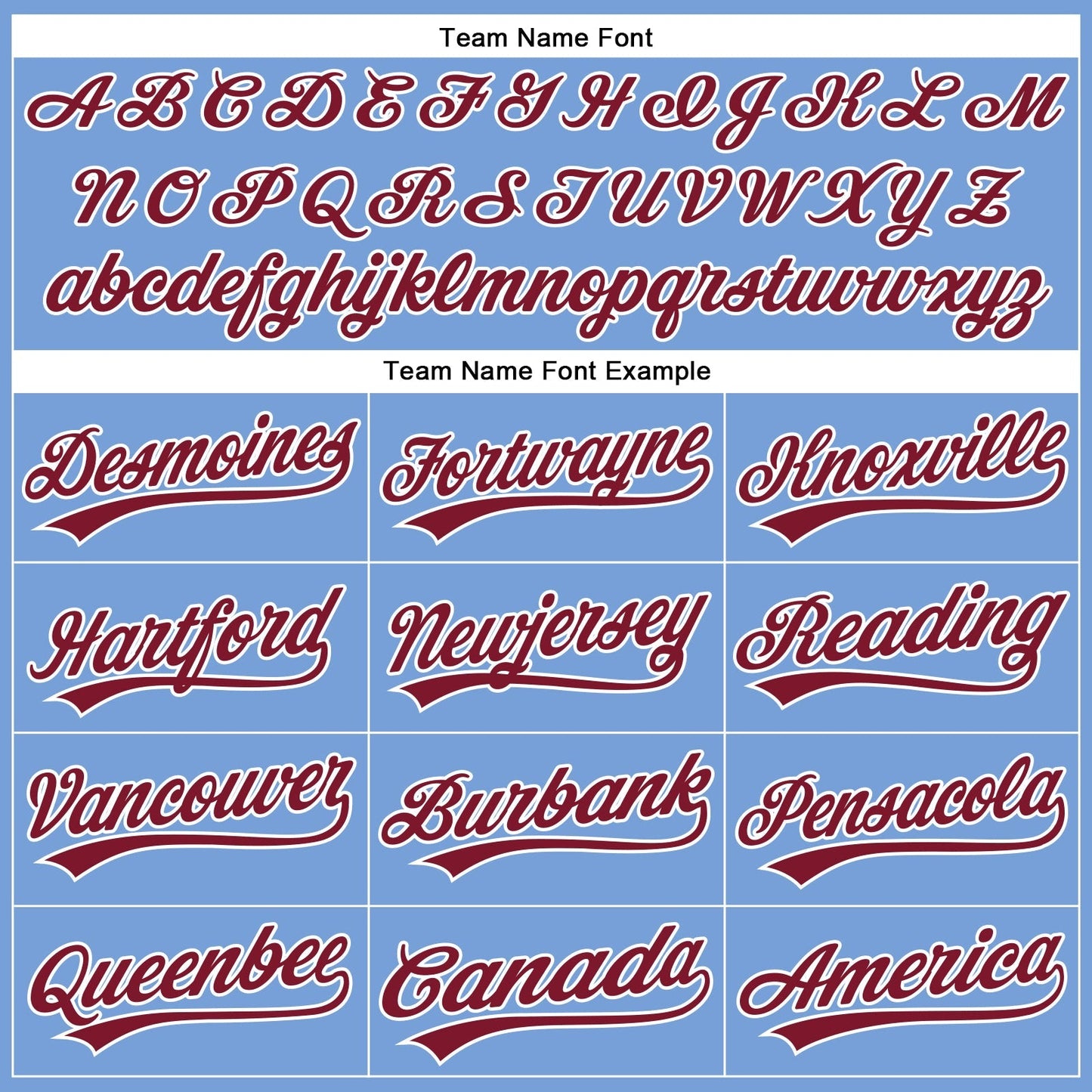 Custom Powder Blue Crimson-White Authentic Baseball Jersey baseball jersey product view 4
