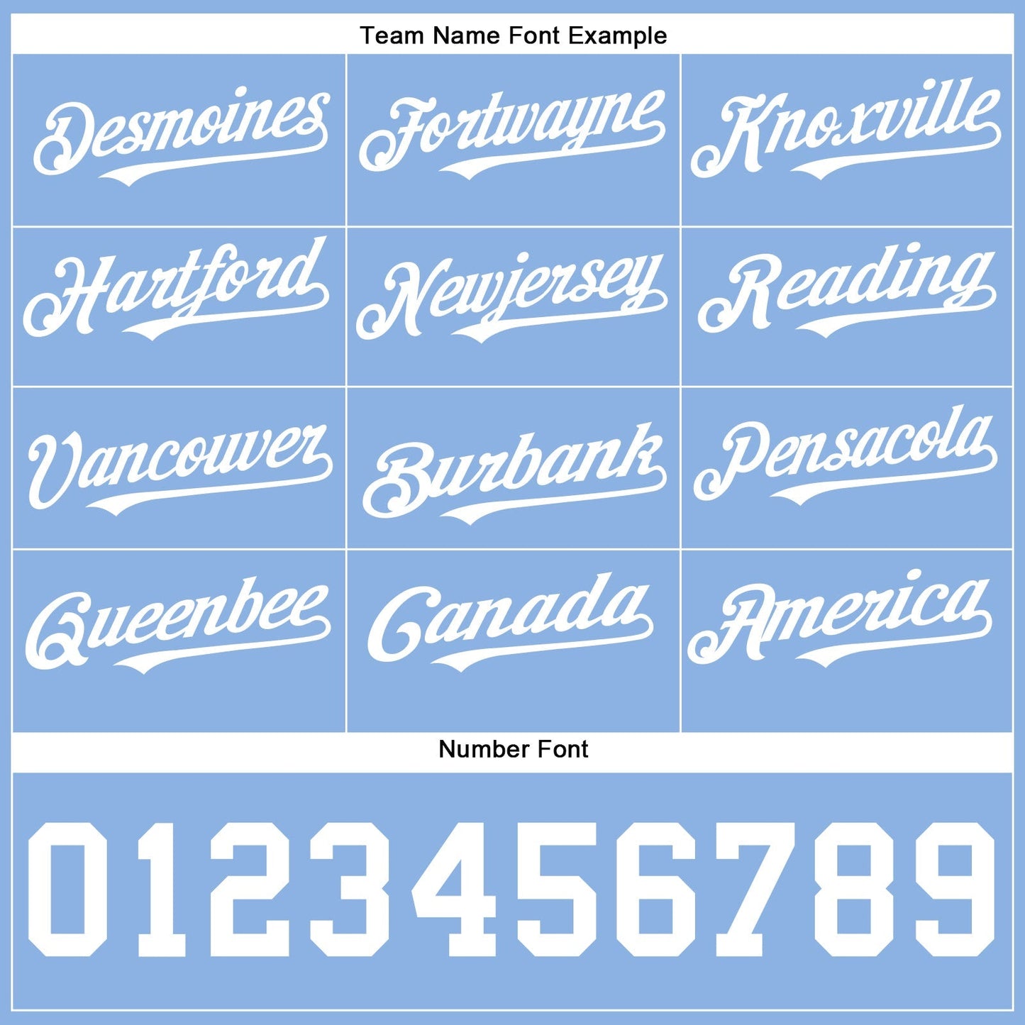 Custom Powder Blue White Authentic Baseball Jersey baseball jersey product view 4