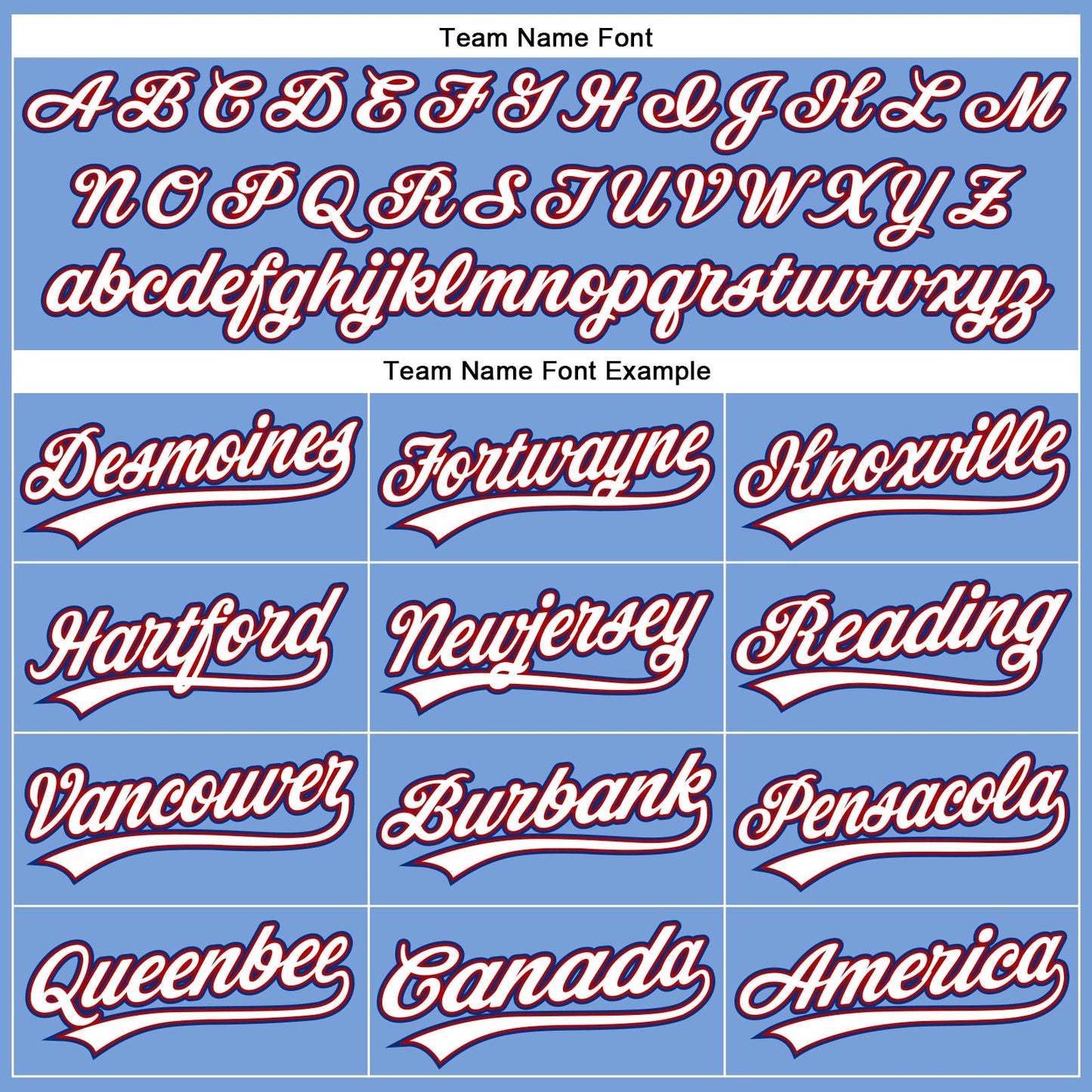 Custom Powder Blue Red Pinstripe White-Royal Authentic Baseball Jersey baseball jersey product view 4