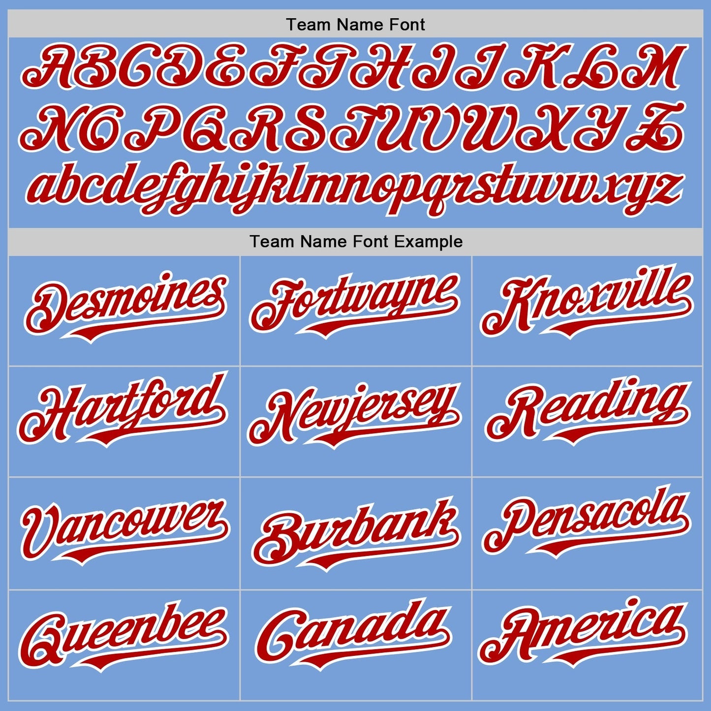 Custom Powder Blue White Pinstripe Red Authentic Baseball Jersey baseball jersey product view 4