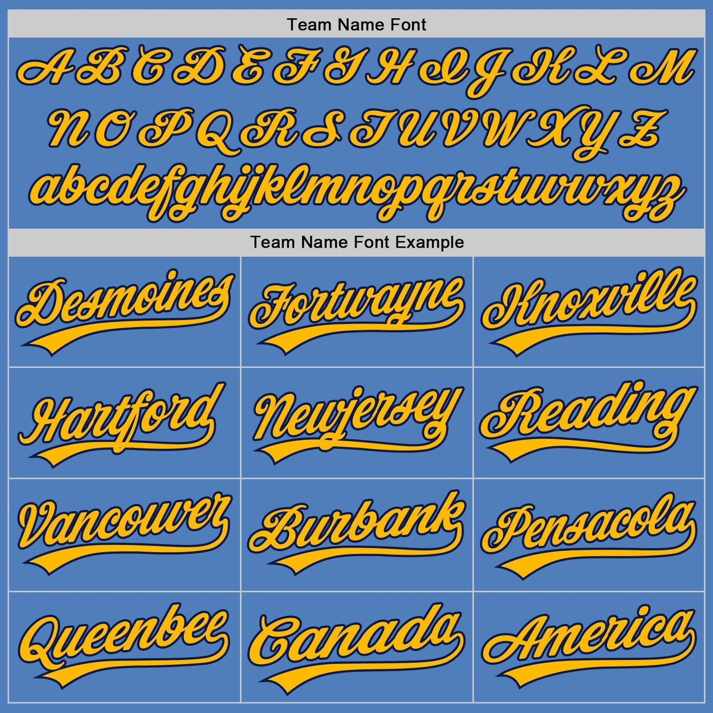 Custom Powder Blue Navy-Gold Authentic Baseball Jersey baseball jersey product view 4