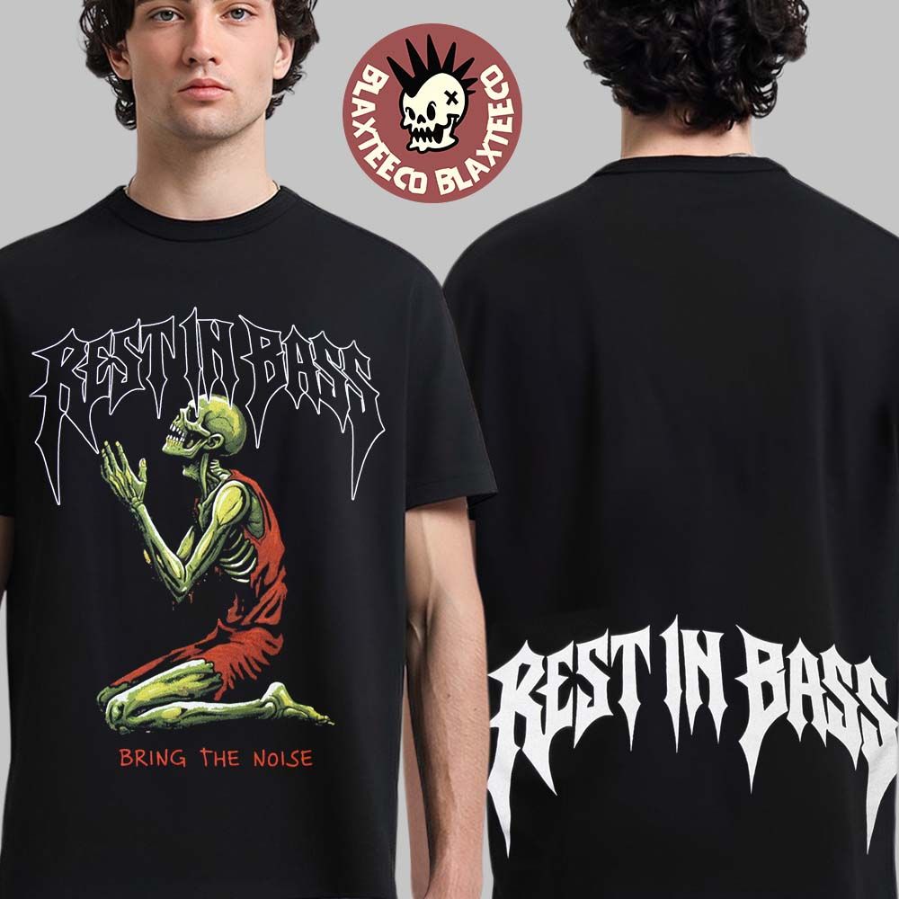Praiseche Rest In Bass Bring The Noise Gavin Praying T-Shirt Unisex T-shirt, Sweatshirt, Hoodie, Long Sleeve Tee - T-Shirt, Sweatshirt, Hoodie