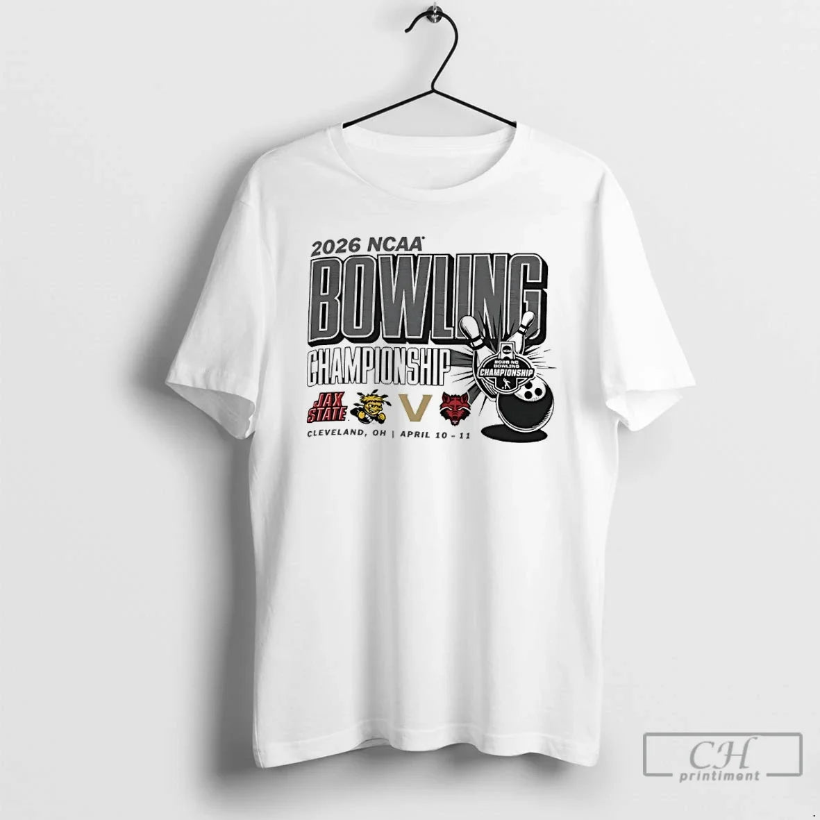 Premium 2026 Ncaa National Womens Bowling Championship Logos Unisex T-shirt, Sweatshirt, Hoodie, Long Sleeve Tee - T-Shirt, Sweatshirt, Hoodie