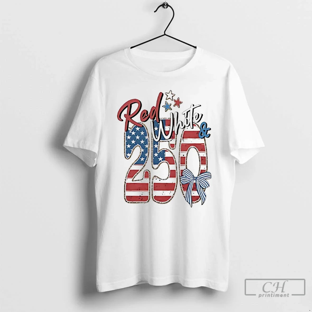 Premium 250th Anniversary Red White And Blue Unisex T-shirt, Sweatshirt, Hoodie, Long Sleeve Tee - T-Shirt, Sweatshirt, Hoodie