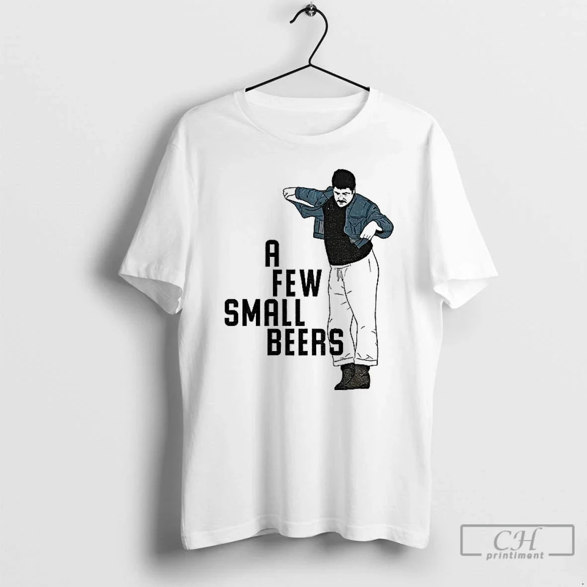 Premium A Few Small Beers Fat Pizza - T-Shirt, Sweatshirt, Hoodie