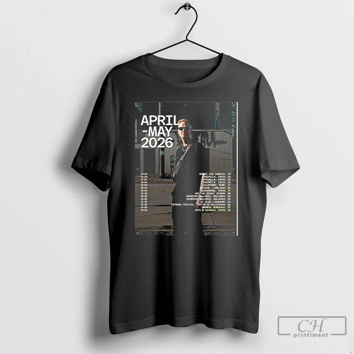 Premium Adam Beyer Tour April May 2026 Mallorca Unisex T-shirt, Sweatshirt, Hoodie, Long Sleeve Tee - T-Shirt, Sweatshirt, Hoodie