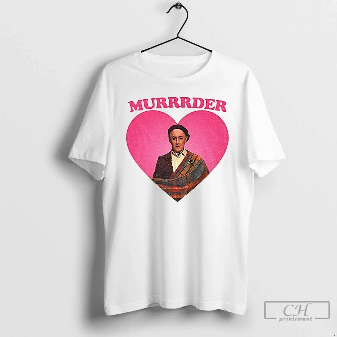 Premium Alan Cumming Murrrder Pink Love The Traitors Tv Show - T-Shirt, Sweatshirt, Hoodie
