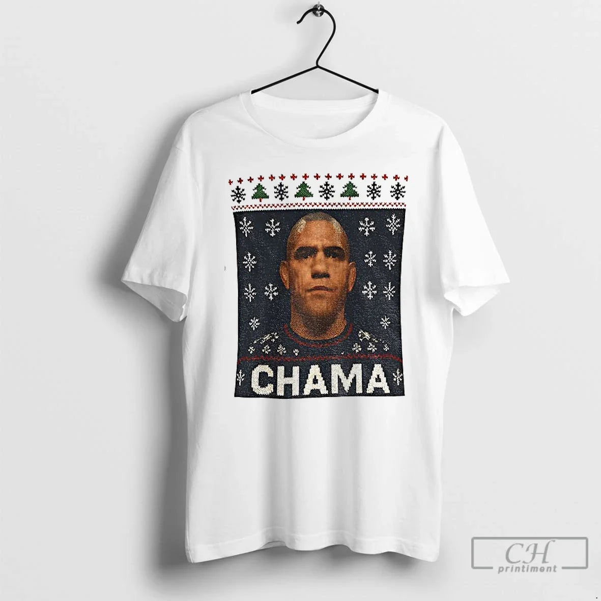 Premium Alex Pereira Chama Ufc Merry Christmas - T-Shirt, Sweatshirt, Hoodie