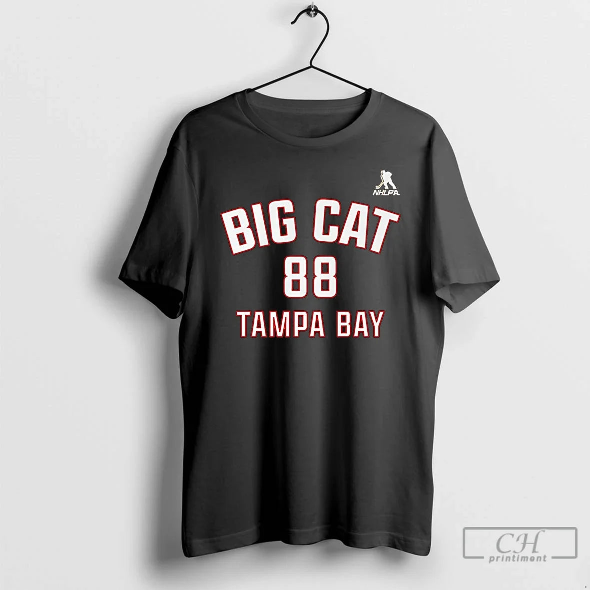 Premium Andrei Vasilevskiy Tampa Bay Lightning Big Cat Creamsicle Name And Number T Shirts Sweater - T-Shirt, Sweatshirt, Hoodie