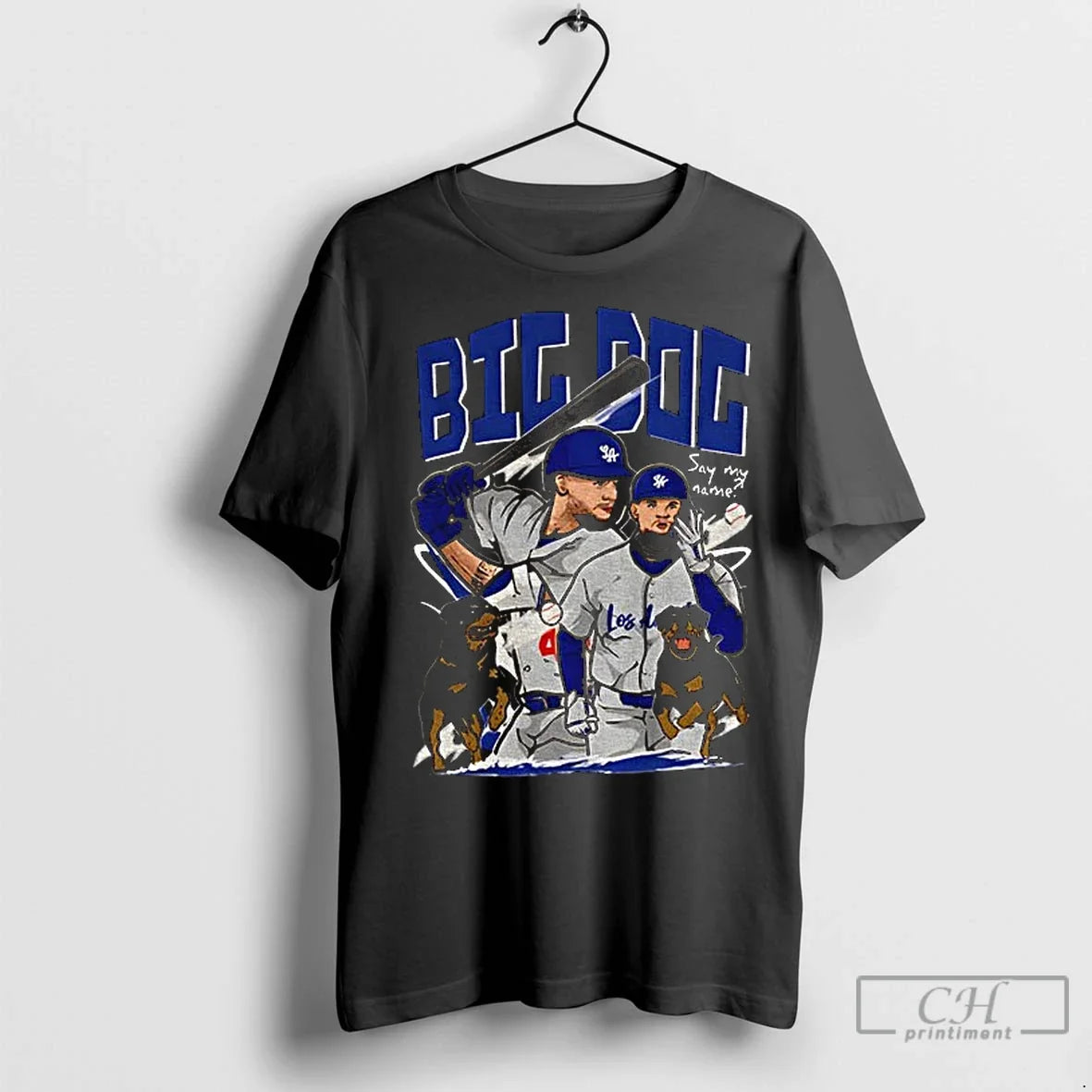 Premium Andy Pages Los Angeles Dodgers The Big Dog Graphic Cartoon Unisex T-shirt, Sweatshirt, Hoodie, Long Sleeve Tee - T-Shirt, Sweatshirt, Hoodie