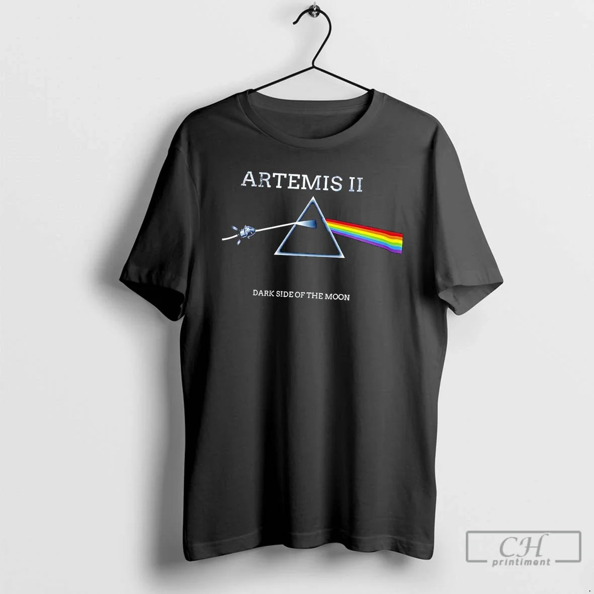 Premium Artemis Ii Dark Side Of The Moon Space Mission 2026 Rocket Launch T Shirts Unisex T-shirt, Sweatshirt, Hoodie, Long Sleeve Tee - T-Shirt, Sweatshirt, Hoodie