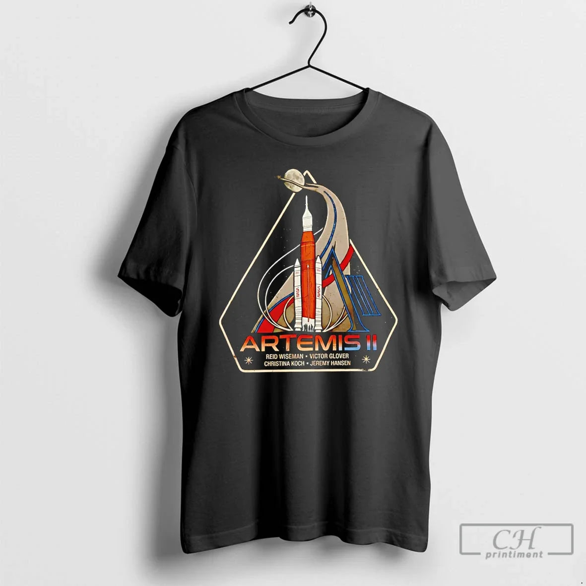 Premium Artemis Ii Nasa Mission Launch Space Moon Unisex T-shirt, Sweatshirt, Hoodie, Long Sleeve Tee - T-Shirt, Sweatshirt, Hoodie