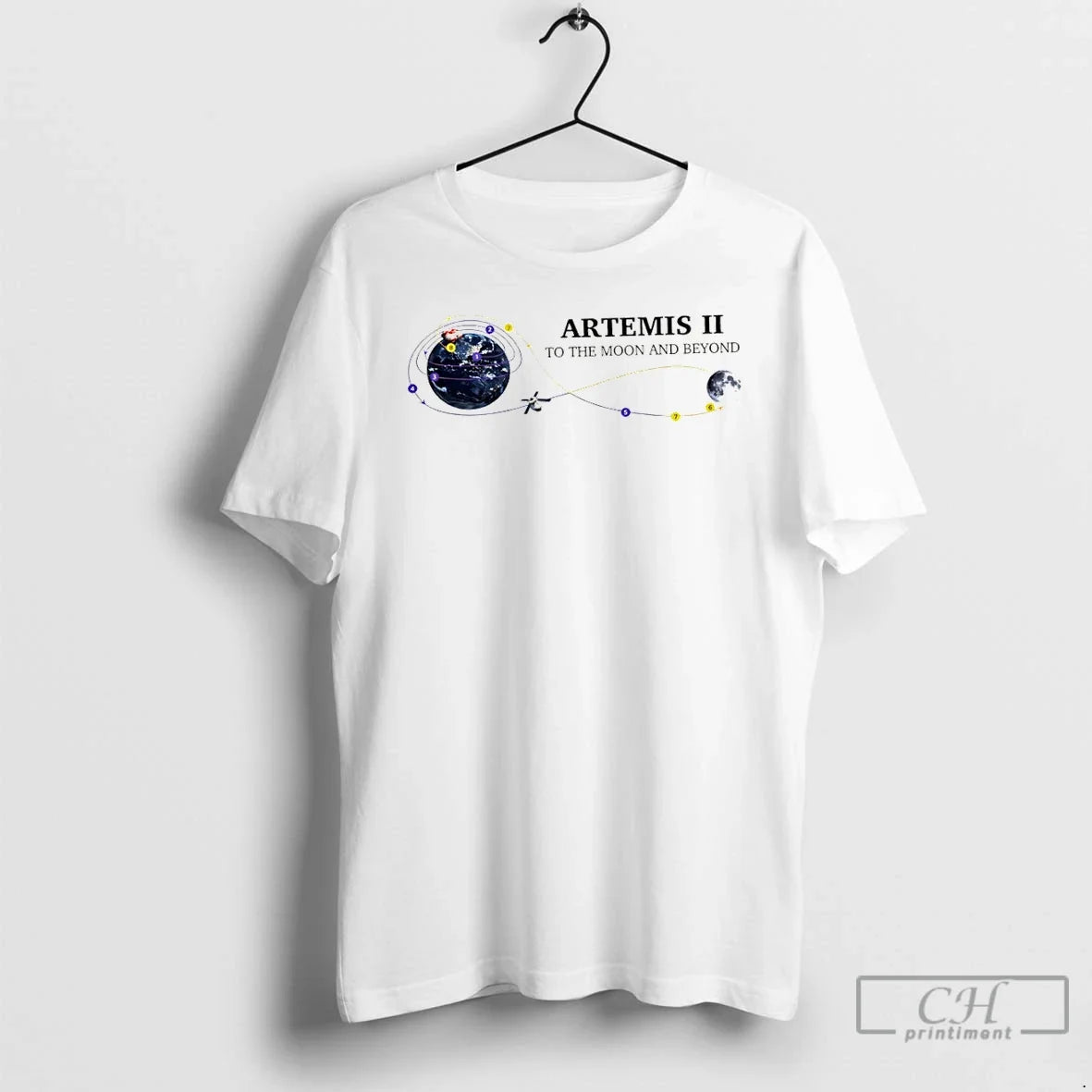 Premium Artemis Ii To The Moon And Beyond Nasa 2026 Unisex T-shirt, Sweatshirt, Hoodie, Long Sleeve Tee - T-Shirt, Sweatshirt, Hoodie