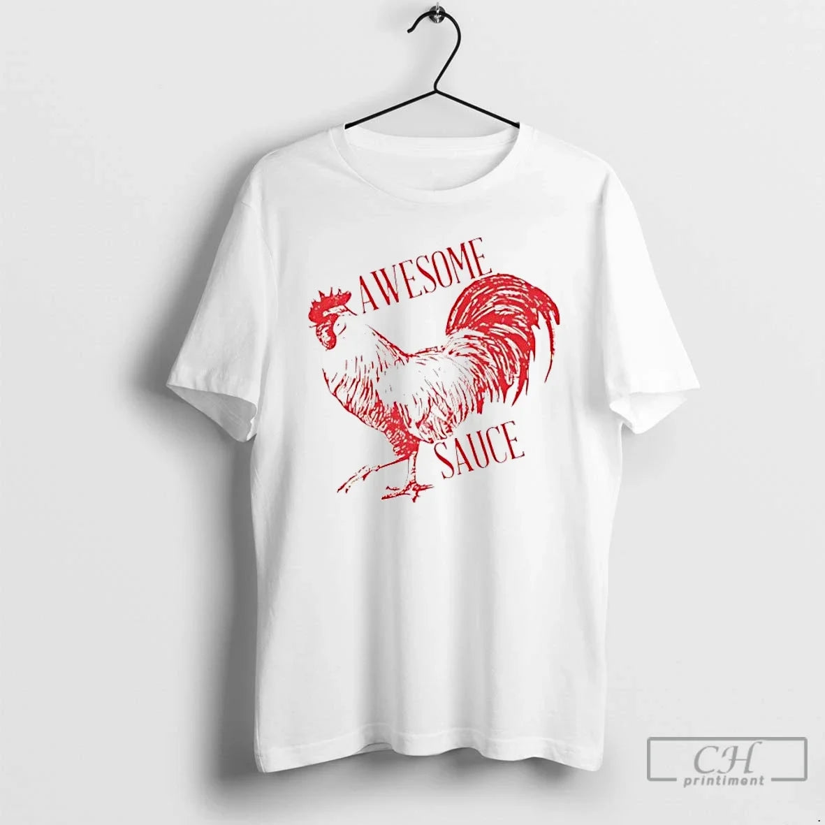 Premium Awesome Sauce Rooster 2026 - T-Shirt, Sweatshirt, Hoodie