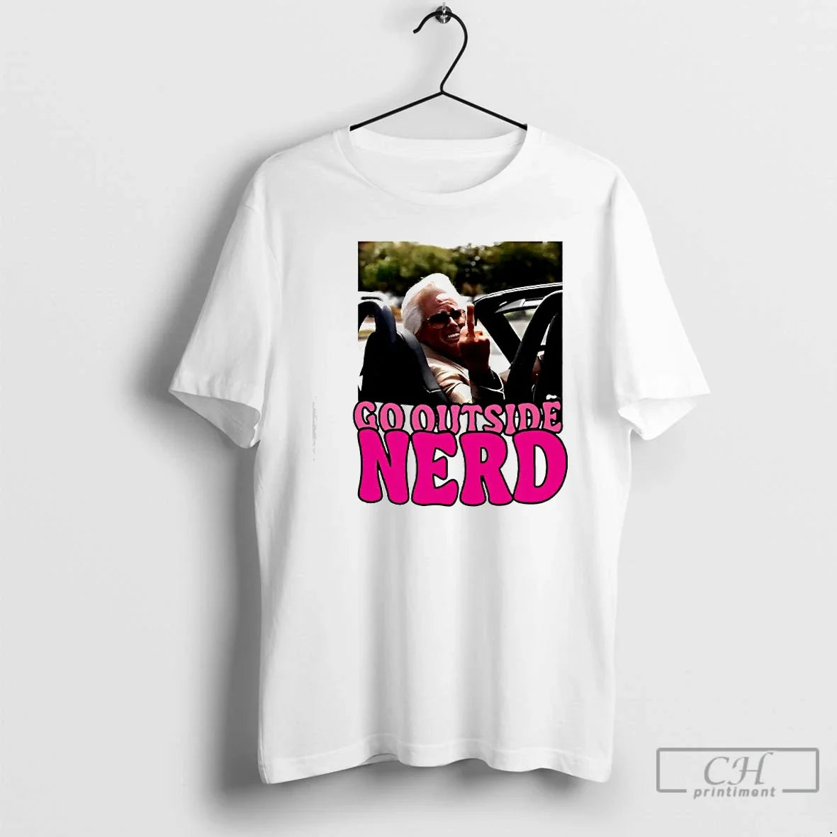 Premium Baby Billy Go Outside Nerd Meme - T-Shirt, Sweatshirt, Hoodie