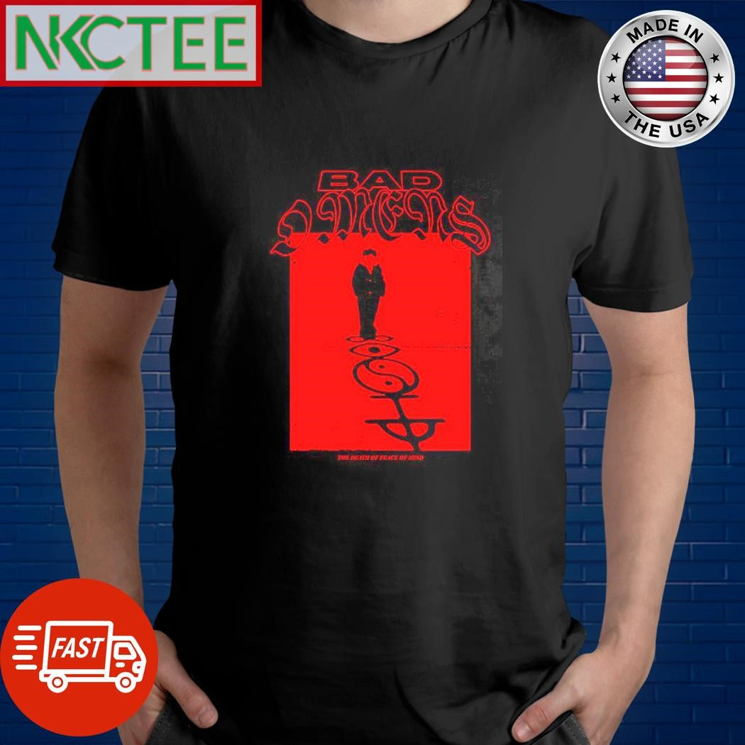 Premium Bad omens the omen the death of peace of mind paint shirt Unisex T-shirt, Sweatshirt, Hoodie, Long Sleeve Tee - T-Shirt, Sweatshirt, Hoodie
