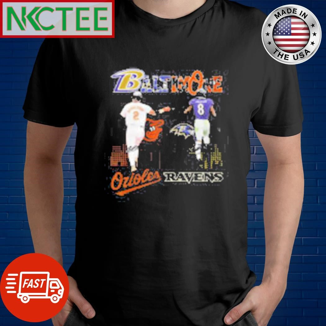 Premium Baltimore Orioles Henderson Baltimore Ravens Jackson 8 Shirt Unisex T-shirt, Sweatshirt, Hoodie, Long Sleeve Tee - T-Shirt, Sweatshirt, Hoodie