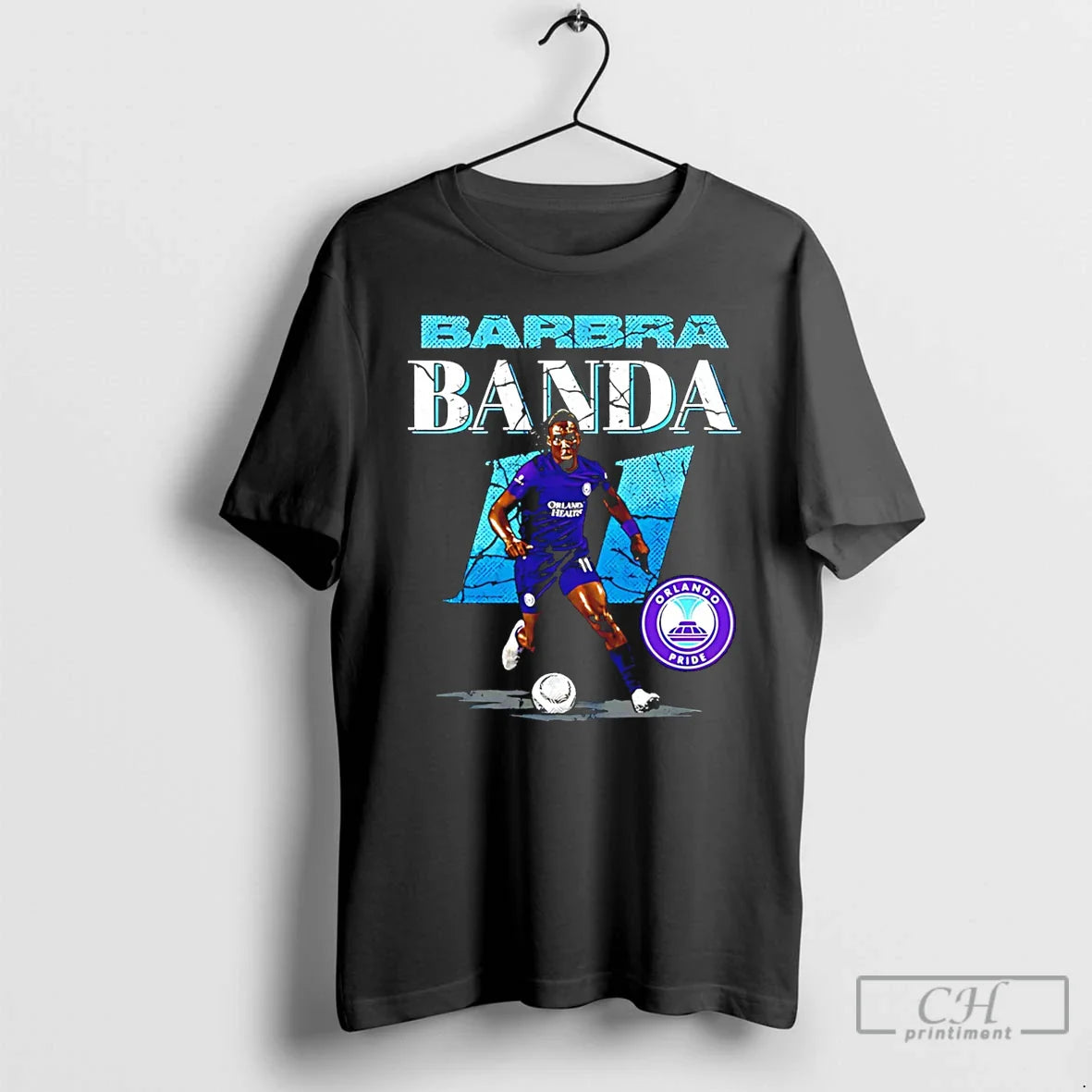 Premium Barbra Banda Orlando Pride Cracked Number Vintage - T-Shirt, Sweatshirt, Hoodie