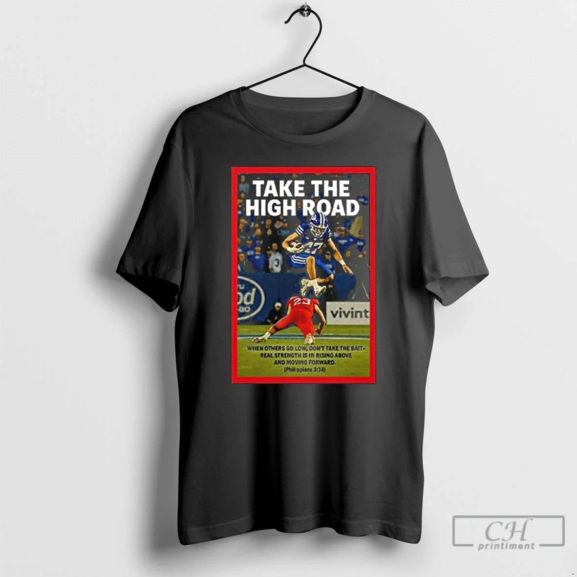 Premium Bear Bachmeier Take The High Road When Others Go Low Unisex T-shirt, Sweatshirt, Hoodie, Long Sleeve Tee - T-Shirt, Sweatshirt, Hoodie