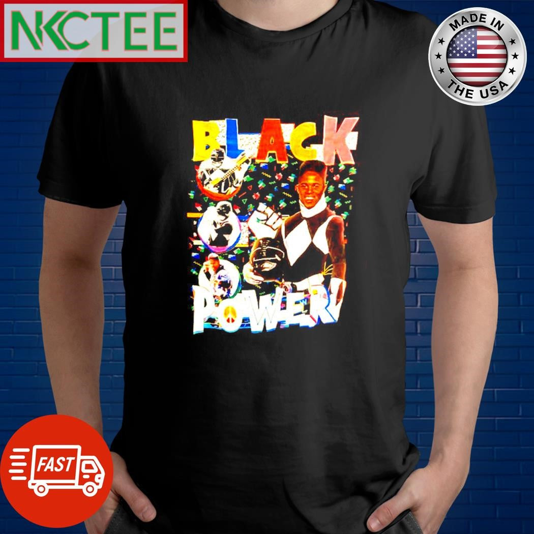 Premium Black Power Ranger Zack Taylor shirt Unisex T-shirt, Sweatshirt, Hoodie, Long Sleeve Tee - T-Shirt, Sweatshirt, Hoodie