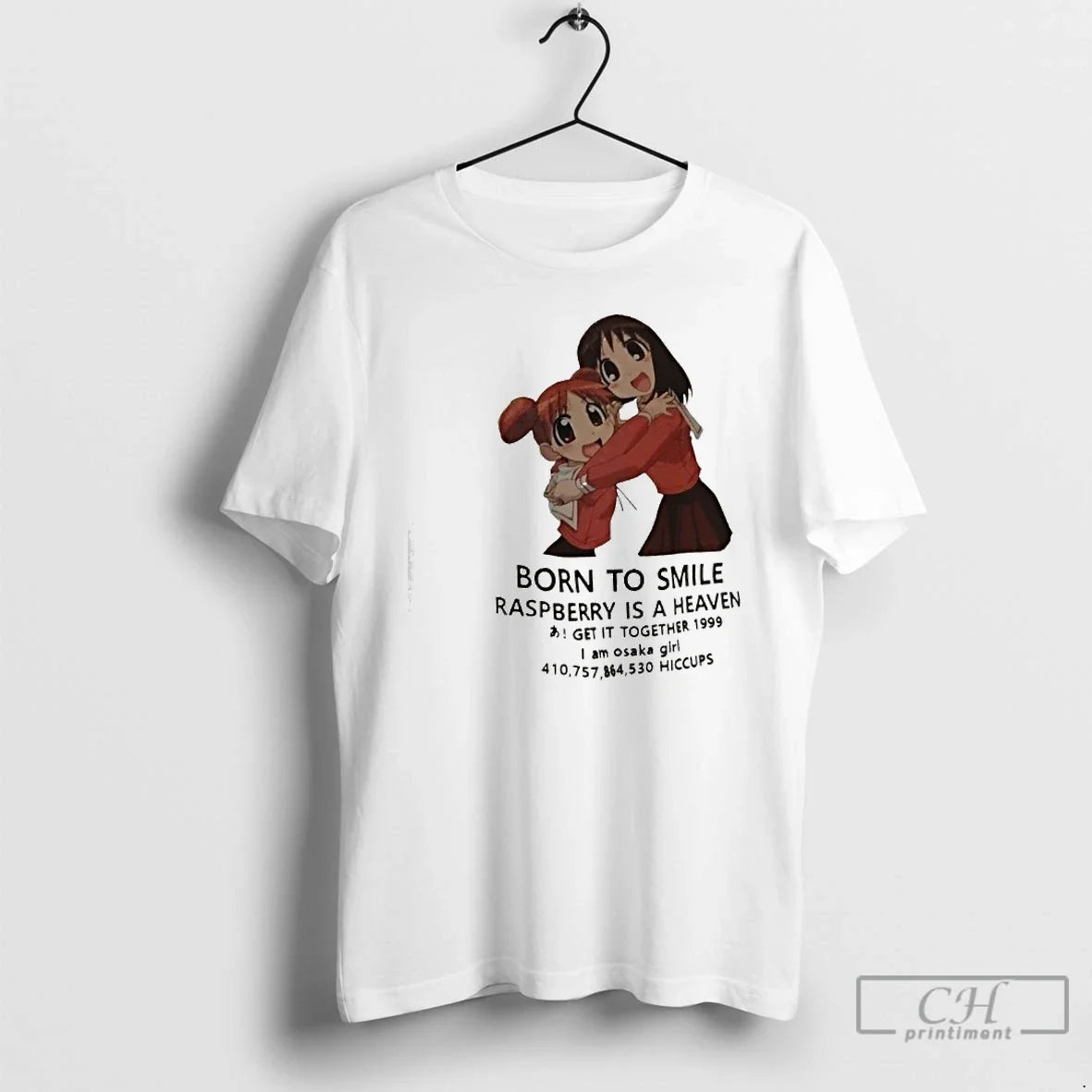 Premium Born To Smile Raspberry Is A Heaven Get It Together 1999 I Am Osaka - T-Shirt, Sweatshirt, Hoodie