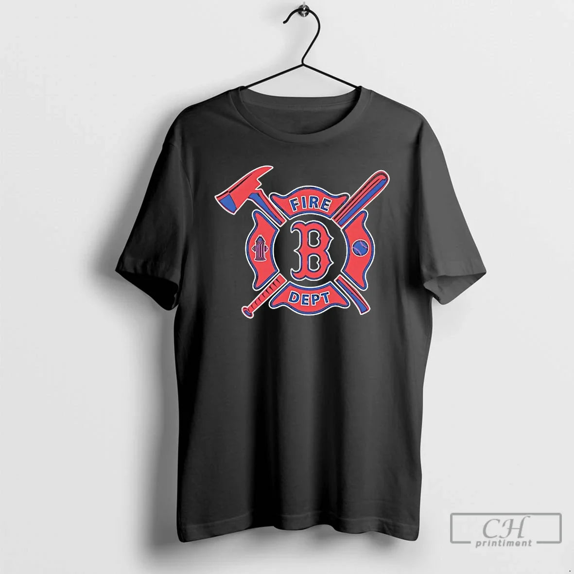 Premium Boston Red Sox Fire Dept 2026 Unisex T-shirt, Sweatshirt, Hoodie, Long Sleeve Tee - T-Shirt, Sweatshirt, Hoodie
