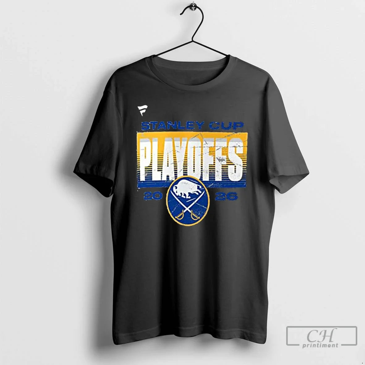 Premium Buffalo Sabres Ash 2026 Playoff Participant Unisex T-shirt, Sweatshirt, Hoodie, Long Sleeve Tee - T-Shirt, Sweatshirt, Hoodie