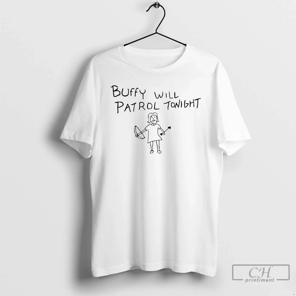 Premium Buffy Will Patrol Tonight - T-Shirt, Sweatshirt, Hoodie