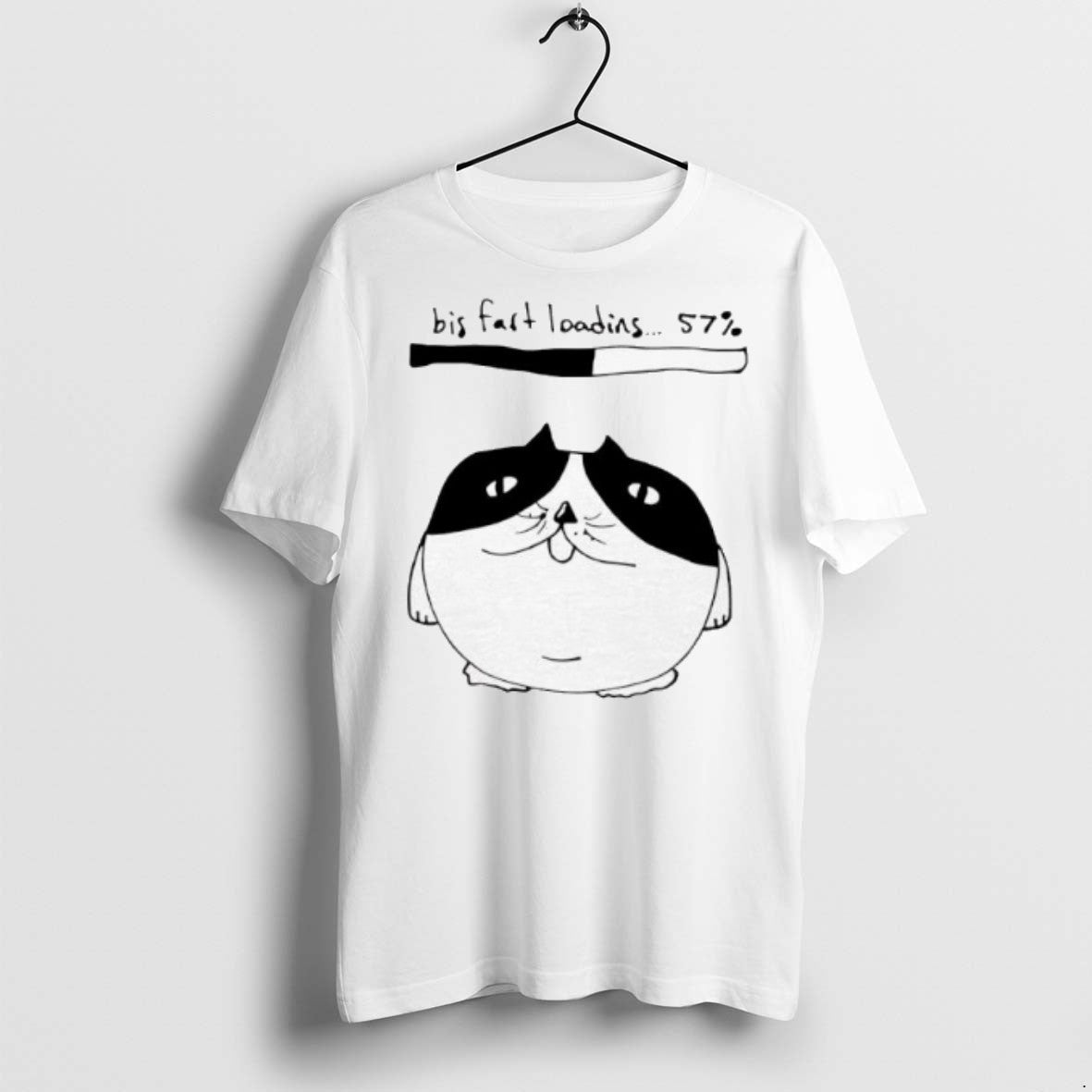 Premium Cat Bis Fast Loadins 57 Percent T Shirts Unisex T-shirt, Sweatshirt, Hoodie, Long Sleeve Tee - T-Shirt, Sweatshirt, Hoodie