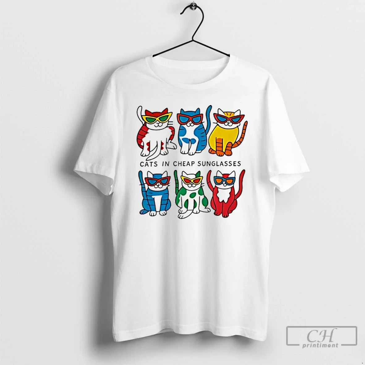 Premium Cats In Cheap Sunglasses - T-Shirt, Sweatshirt, Hoodie