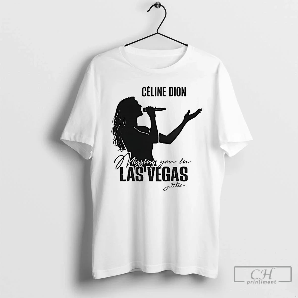 Premium Celine Dion Missing You In Las Vegas Unisex T-shirt, Sweatshirt, Hoodie, Long Sleeve Tee - T-Shirt, Sweatshirt, Hoodie