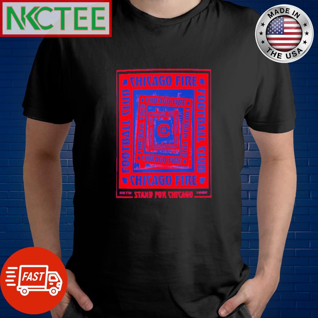 Premium Chicago Fire Local Wrap estd 1997 Stand for Chicago rectangle shirt Unisex T-shirt, Sweatshirt, Hoodie, Long Sleeve Tee - T-Shirt, Sweatshirt, Hoodie