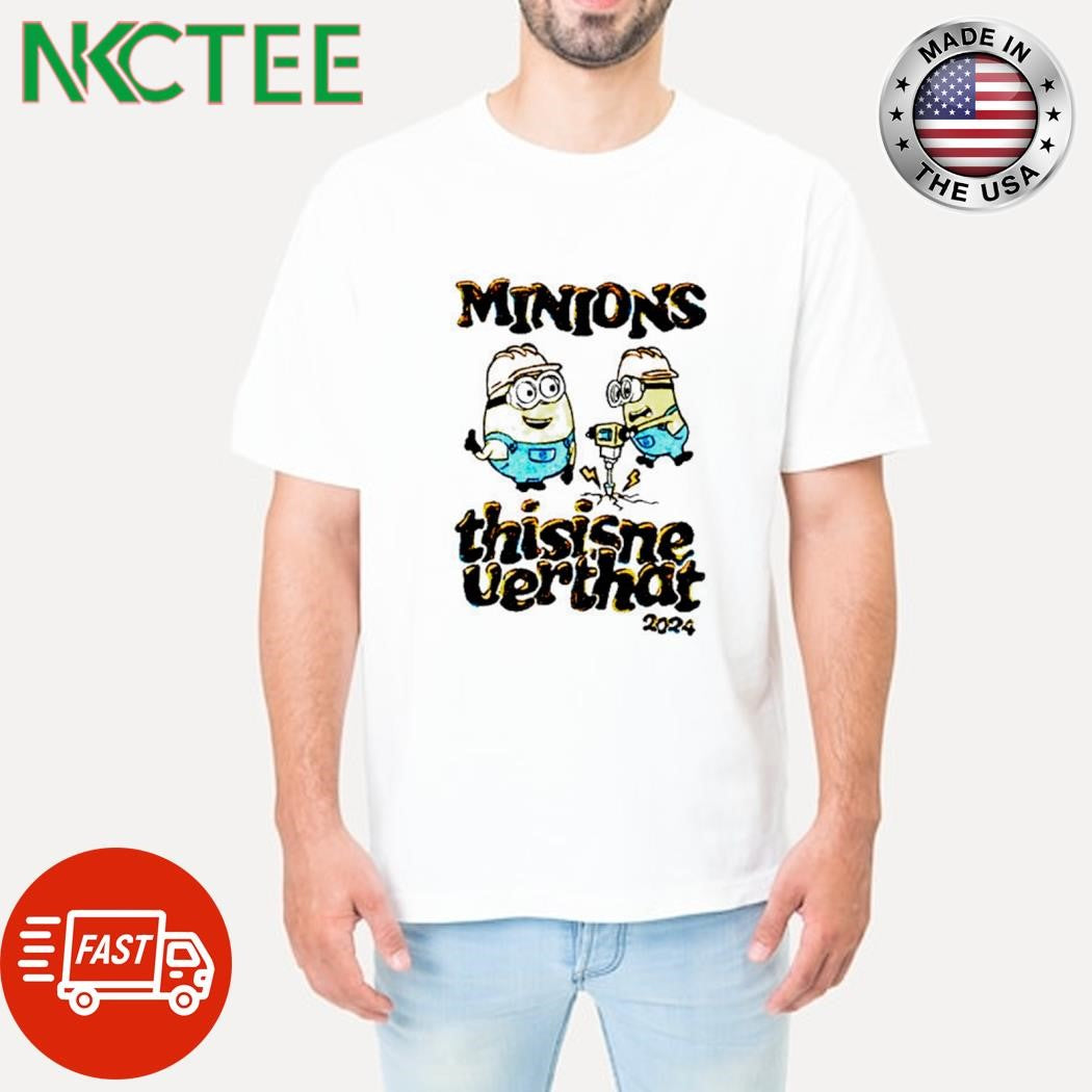 Premium Choi Soobin Wearing Thisisneverthat Tnt Minions shirt Unisex T-shirt, Sweatshirt, Hoodie, Long Sleeve Tee - T-Shirt, Sweatshirt, Hoodie