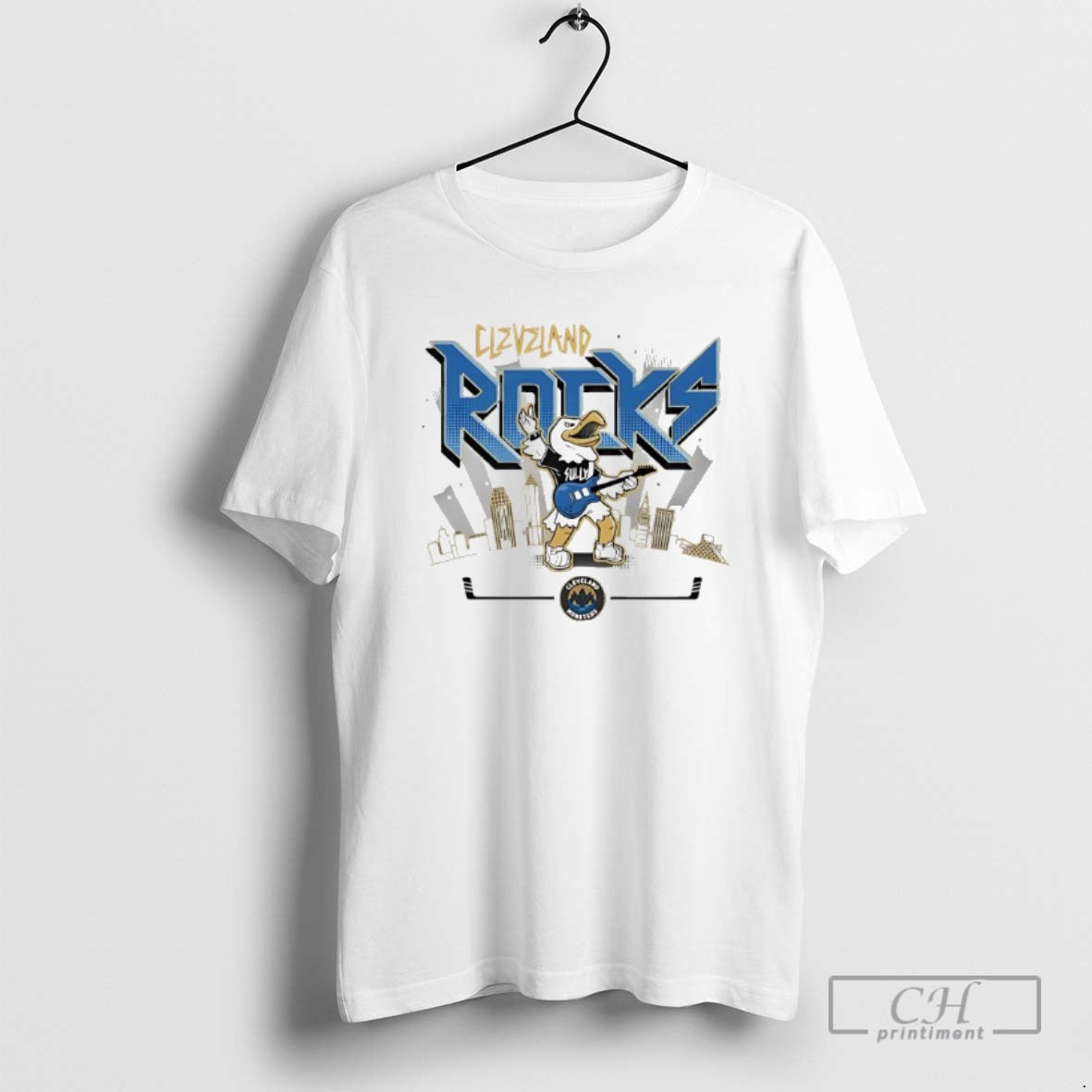 Premium Cleveland Monsters Rocks Sully Mascot Shirt Sweater - T-Shirt, Sweatshirt, Hoodie