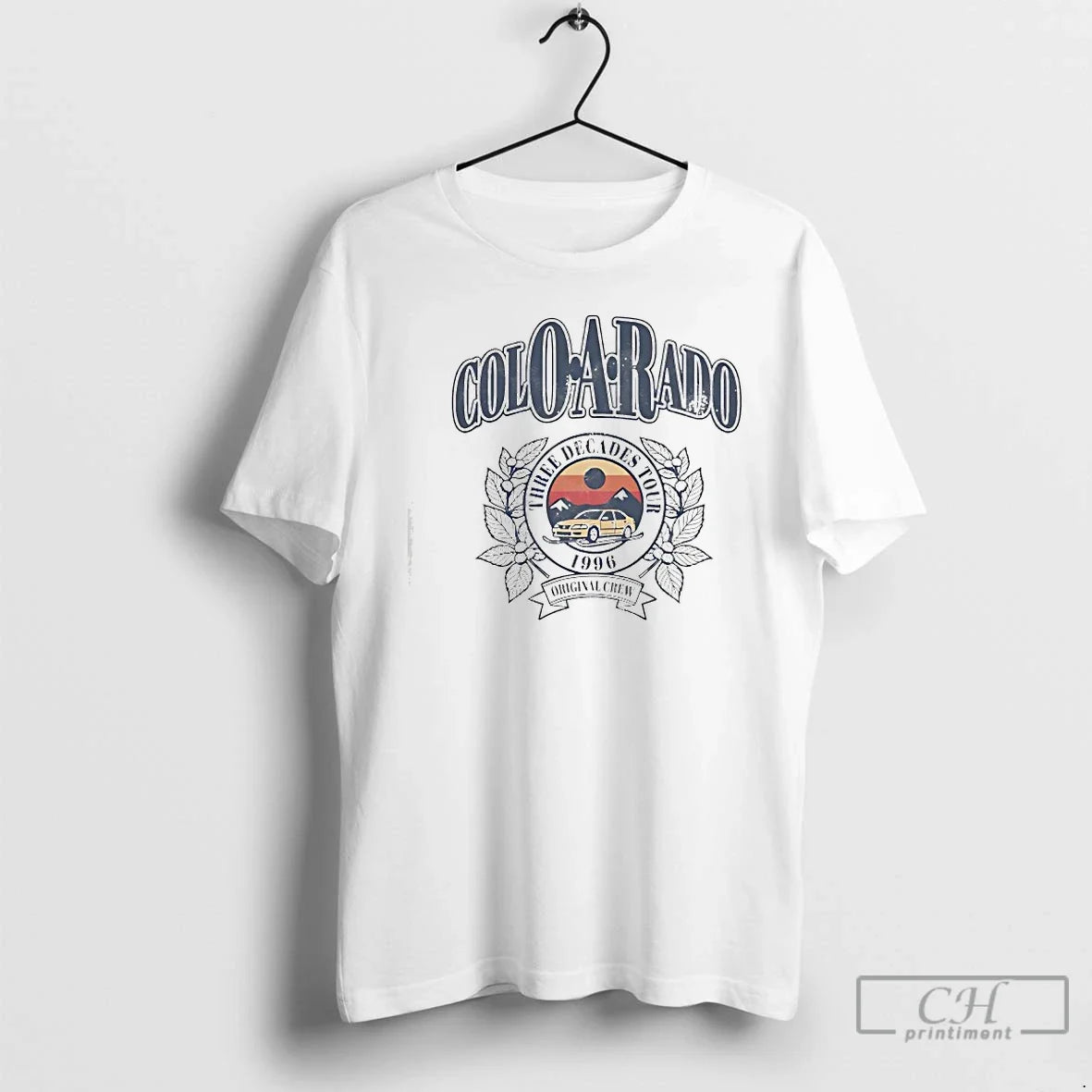 Premium Coloarado Oar Three Decades Tour 1996 Crew Vintage - T-Shirt, Sweatshirt, Hoodie