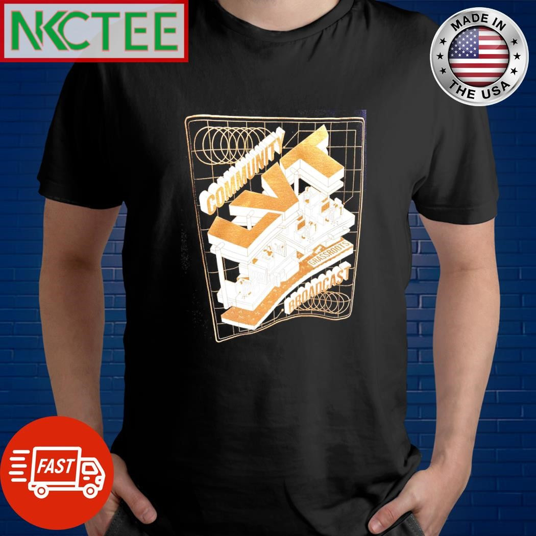Premium Commun LVT Grassroots Broadcast shirt Unisex T-shirt, Sweatshirt, Hoodie, Long Sleeve Tee - T-Shirt, Sweatshirt, Hoodie