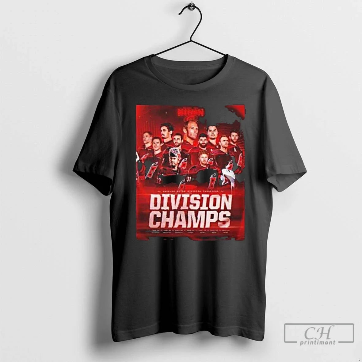 Premium Congrats Carolina Hurricanes Champions The 2026 Nhl Metropolitan Division Unisex T-shirt, Sweatshirt, Hoodie, Long Sleeve Tee - T-Shirt, Sweatshirt, Hoodie