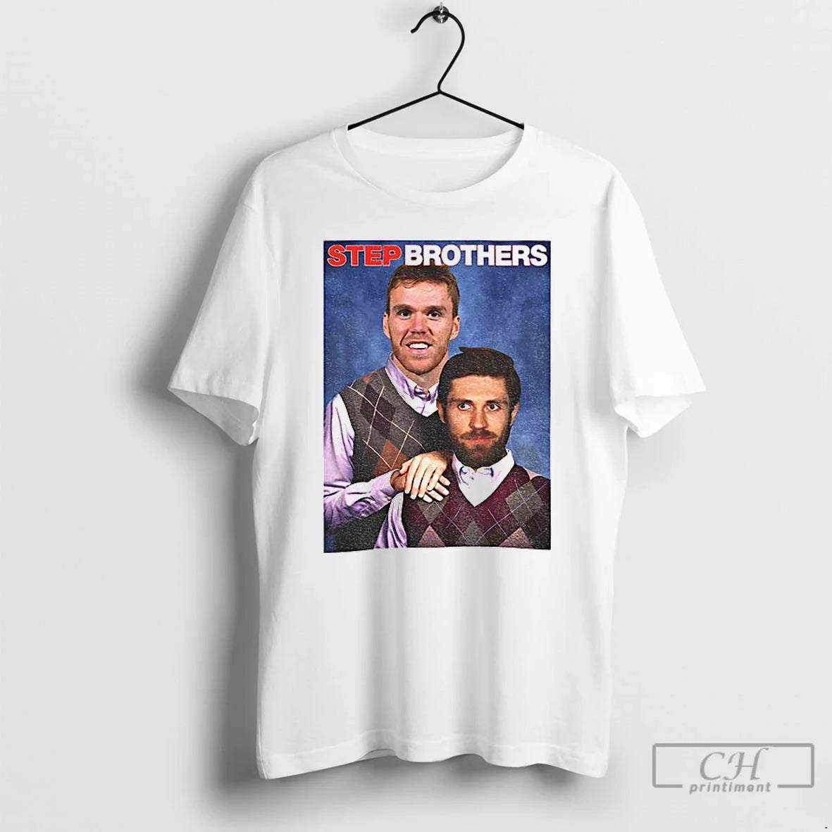 Premium Connor Mcdavid Leon Draisaitl Step Brothers Funny Graphic - T-Shirt, Sweatshirt, Hoodie