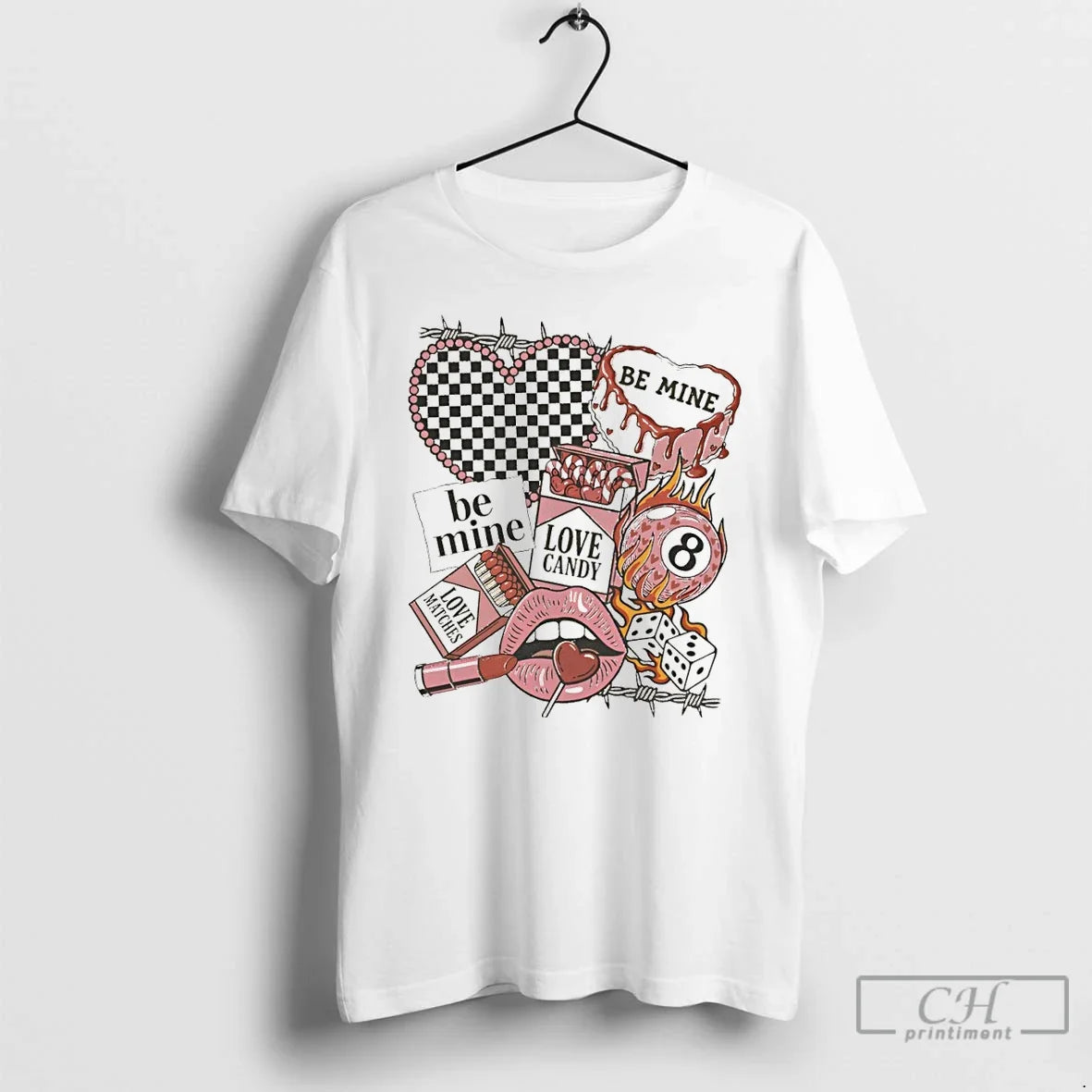 Premium Coquette Be Mine Be Mine Love Candy Valentines Day - T-Shirt, Sweatshirt, Hoodie