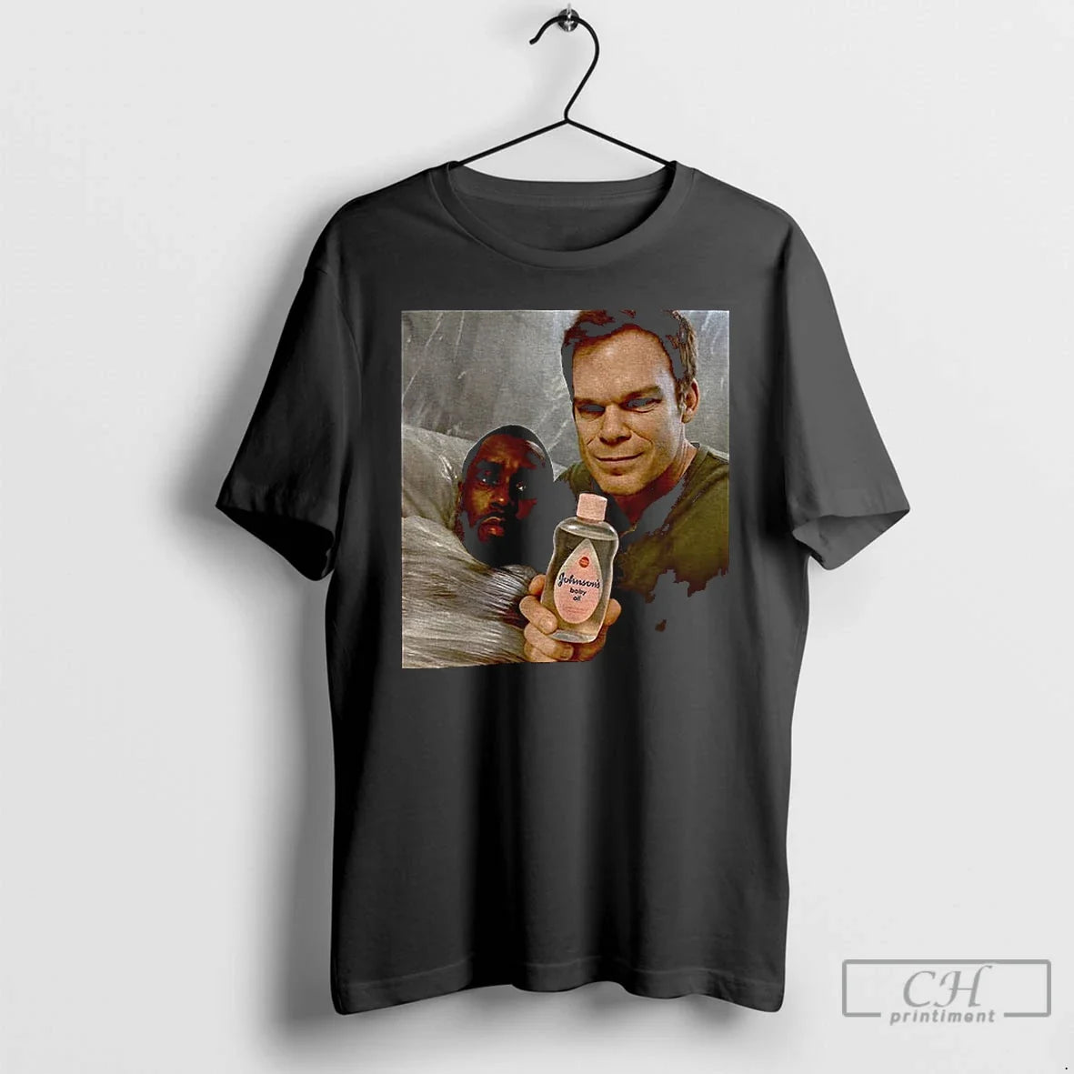 Premium Dexter And Diddy Dexter Morgan Victim Baby Oil Lover - T-Shirt, Sweatshirt, Hoodie
