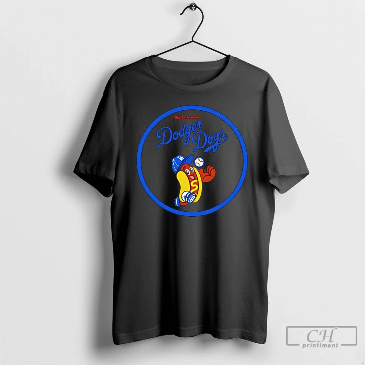 Premium Dodger Dog Hot Dog Los Angeles Dodgers Baseball Mlb 2026 Unisex T-shirt, Sweatshirt, Hoodie, Long Sleeve Tee - T-Shirt, Sweatshirt, Hoodie
