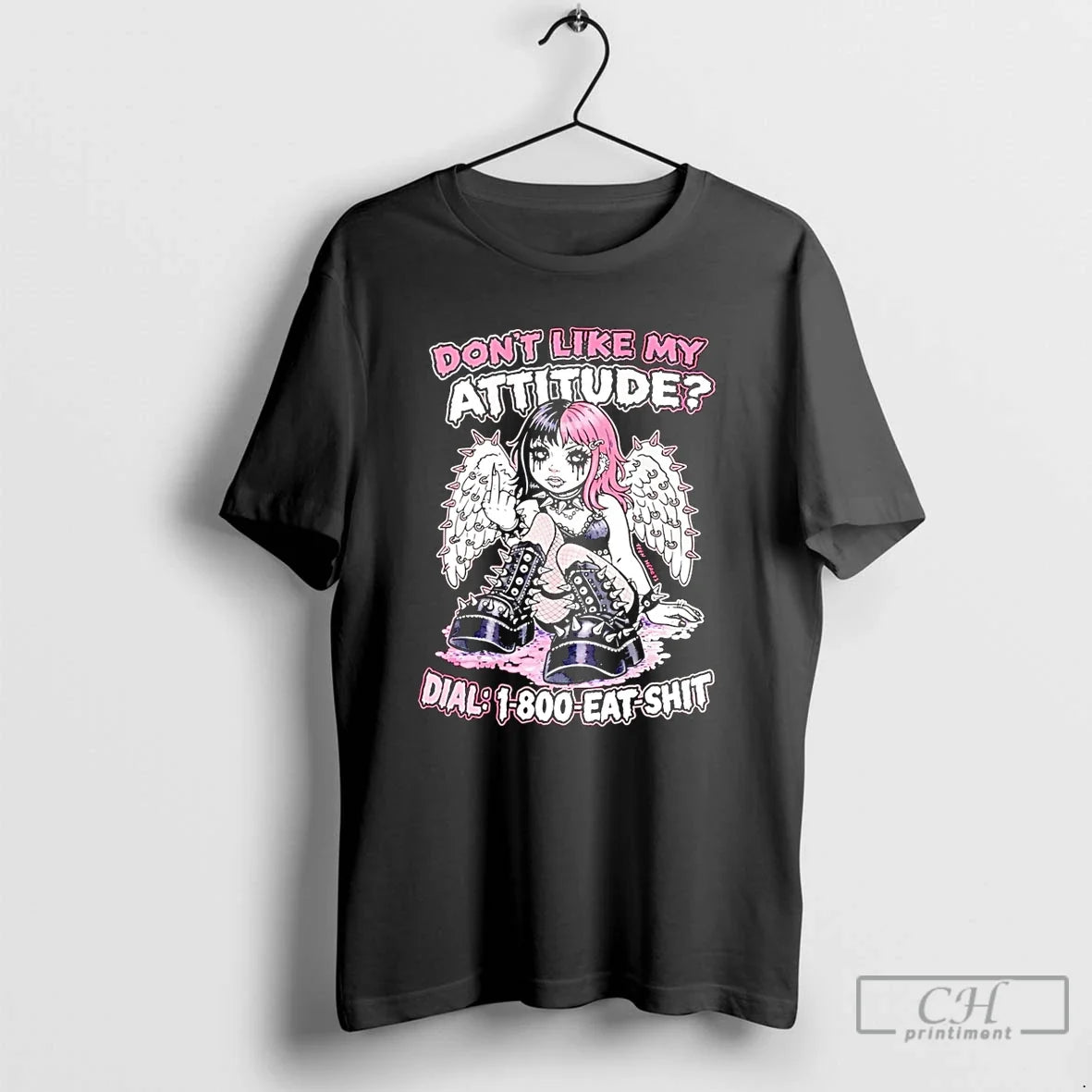 Premium Dont Like My Attitude Dial 1 800 Eat Shit - T-Shirt, Sweatshirt, Hoodie
