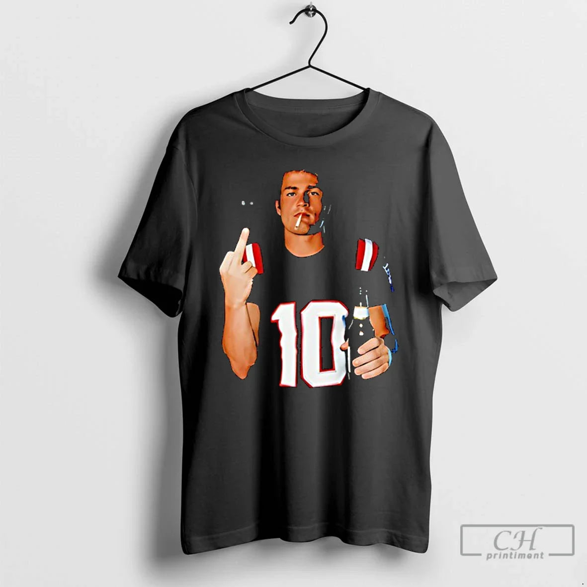 Premium Drake Maye Middle Finger - T-Shirt, Sweatshirt, Hoodie