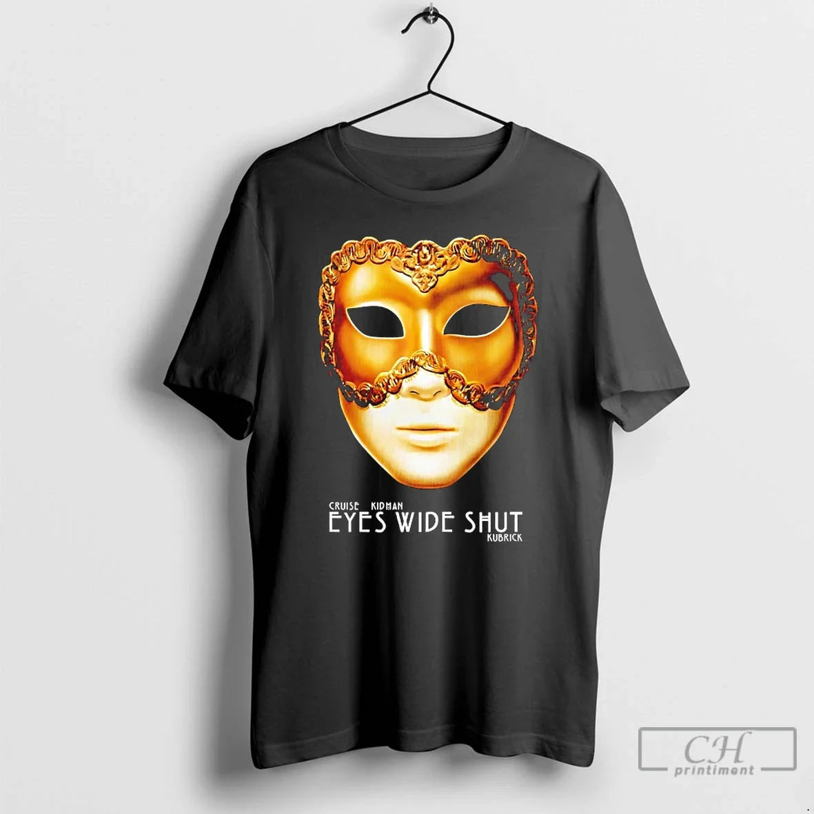Premium Eyes Wide Shut Cruise Kidman Kubrick Mask Unisex T-shirt, Sweatshirt, Hoodie, Long Sleeve Tee - T-Shirt, Sweatshirt, Hoodie