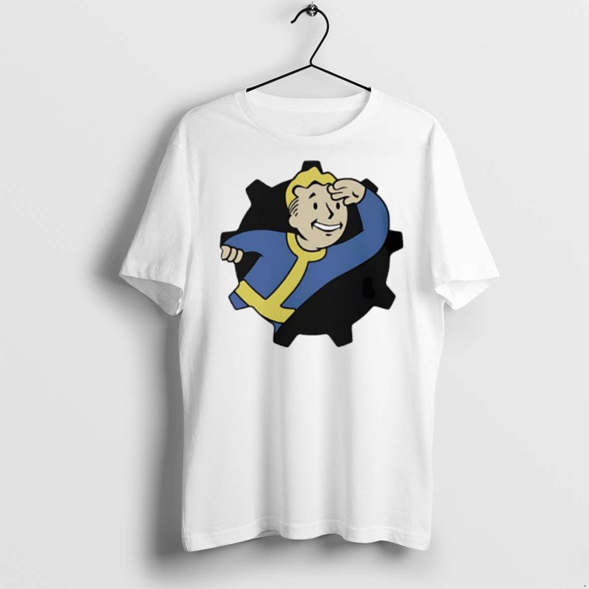 Premium Fallout Vault Boy Lookout T Shirts Unisex T-shirt, Sweatshirt, Hoodie, Long Sleeve Tee - T-Shirt, Sweatshirt, Hoodie