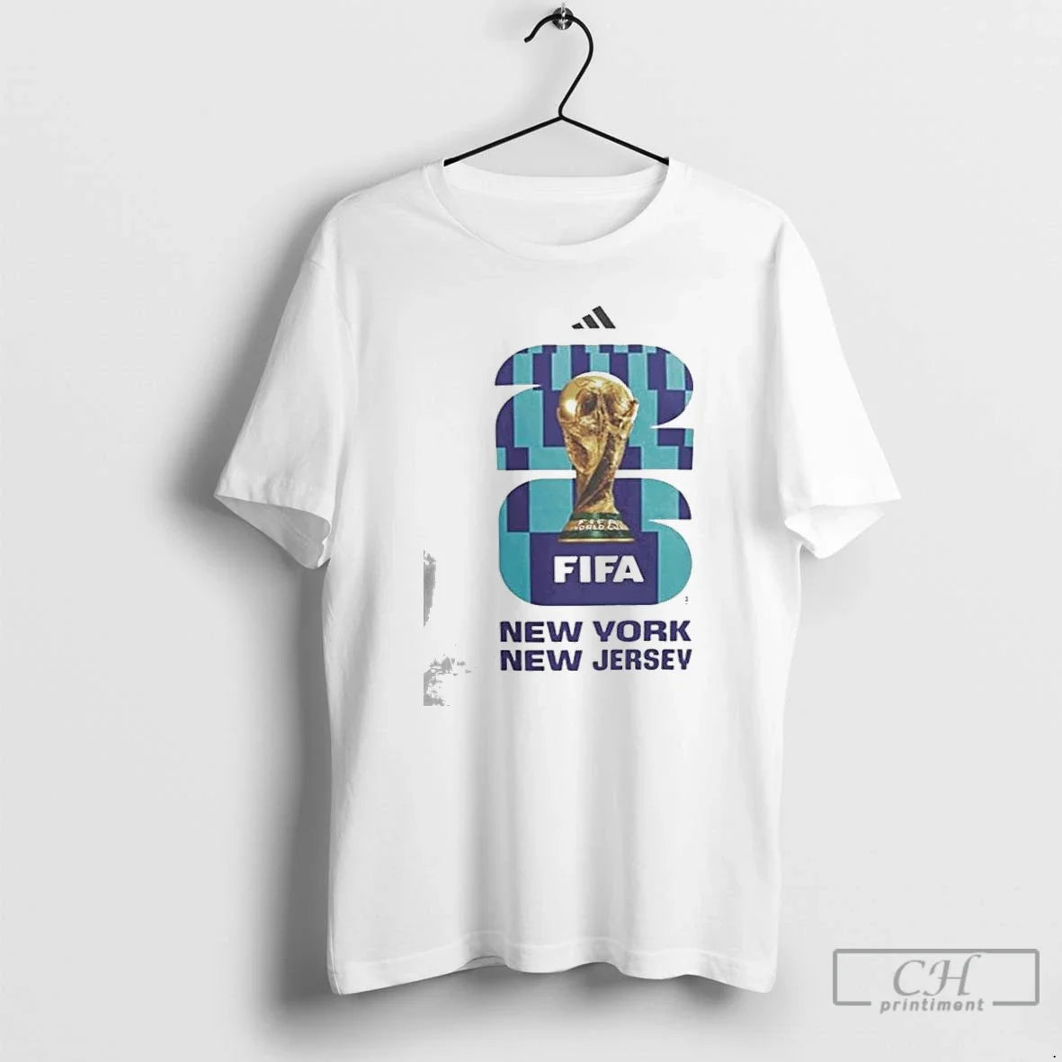 Premium Fifa New York White Host City 2026 Unisex T-shirt, Sweatshirt, Hoodie, Long Sleeve Tee - T-Shirt, Sweatshirt, Hoodie