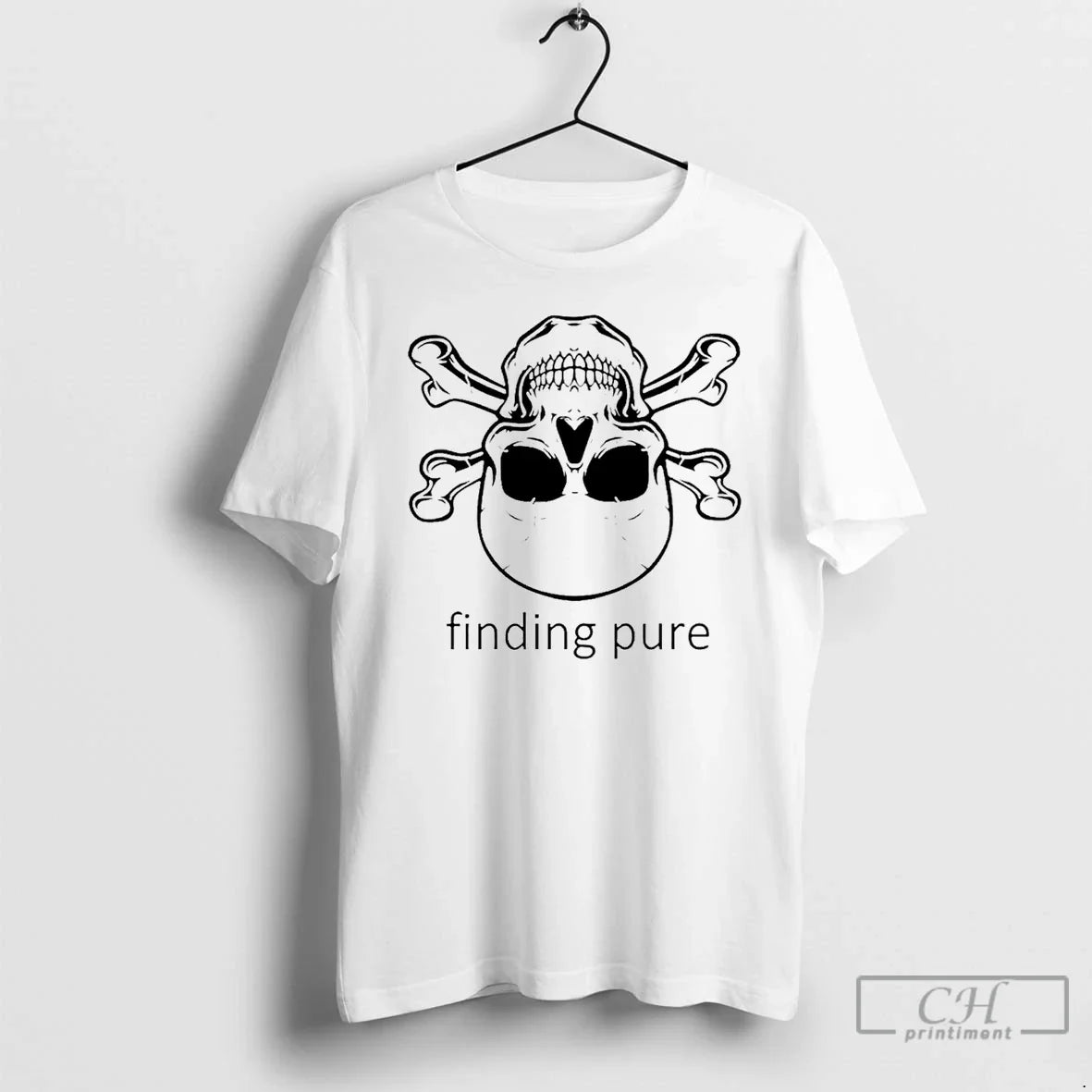 Premium Finding Pure Skull - T-Shirt, Sweatshirt, Hoodie