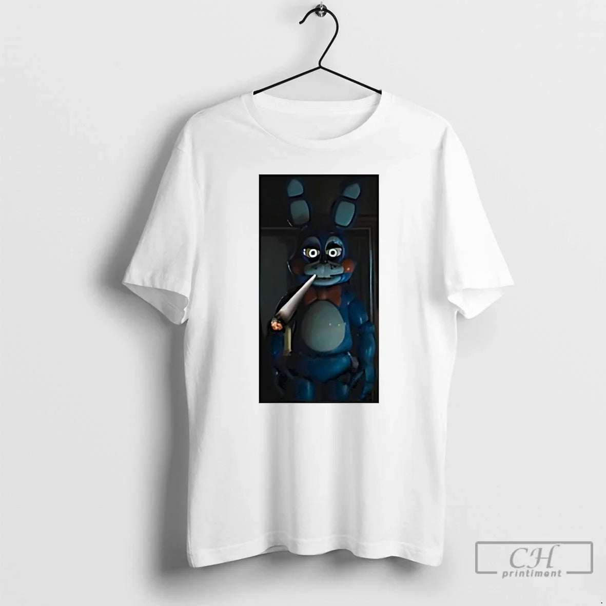 Premium Five Nights At Freddy Toy Bonnie Smoking - T-Shirt, Sweatshirt, Hoodie
