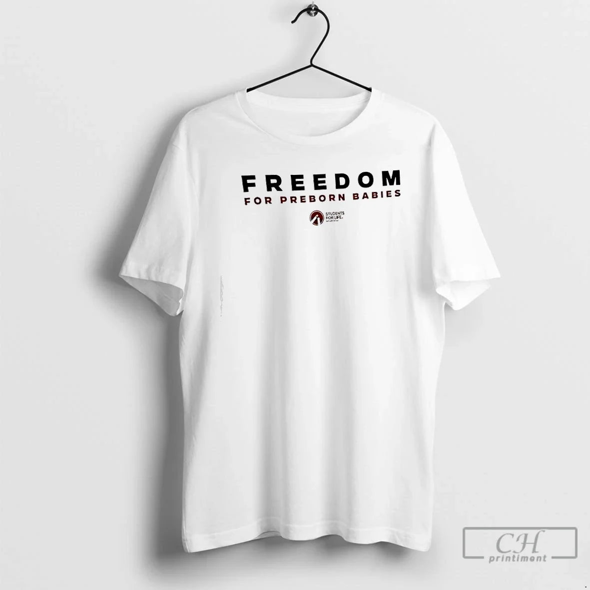 Premium Freedom For Preborn Babies Students For Life Charlie Kirk - T-Shirt, Sweatshirt, Hoodie